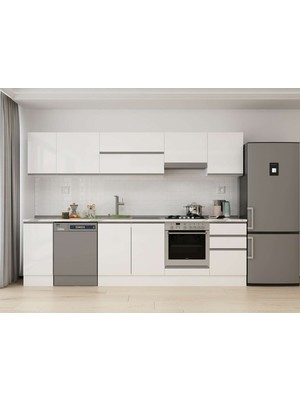 Alvinka 300X210 cm Hg_j Mutfak Dolabı Beyaz Beyaz M-E90S40S50-1