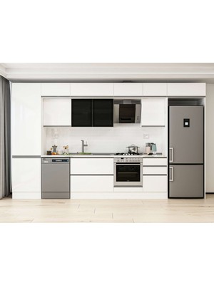 Alvinka 390X240 cm Hg_j Mutfak Dolabı Beyaz Beyaz MBB-E80B60S50-3