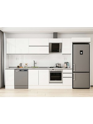 Alvinka 360X222 cm Hg_j Mutfak Dolabı Beyaz Beyaz MB-E80S40S40-2