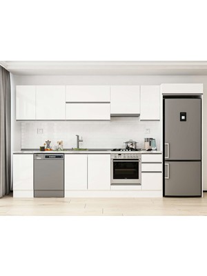 Alvinka 360X222 cm Hg_j Mutfak Dolabı Beyaz Beyaz MB-E80S40S40-1