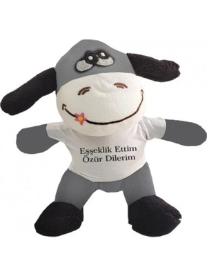 MiraLive Oyuncak Peluş Eşek Eşeklik Ettim Tişörtlü