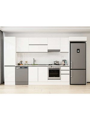 Alvinka 380X222 cm Hg_j Mutfak Dolabı Beyaz Beyaz MBB-E90B50S40-1