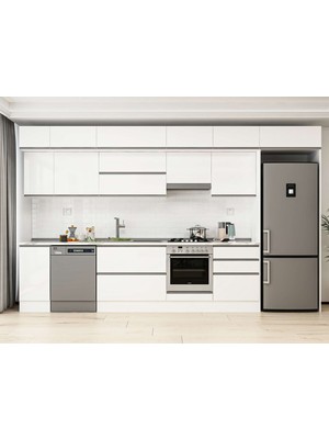 Alvinka 380X240 cm Hg_j Mutfak Dolabı Beyaz Beyaz MB-E80S40S60-1