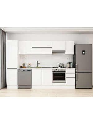 Alvinka 295X210 cm Hg_j Mutfak Dolabı Beyaz Beyaz MB-E90B45S40-1