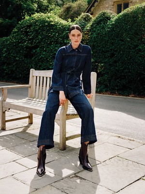 Lc Waikiki Yeni Sezon Gömlek Yaka Kadın Jean Ceket