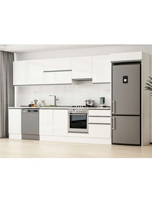 Alvinka 385X222 cm Hg_j Mutfak Dolabı Beyaz Beyaz MB-E80S45S60-1