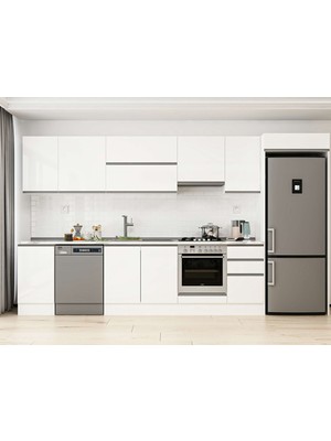 Alvinka 370X222 cm Hg_j Mutfak Dolabı Beyaz Beyaz MB-E80S45S45-1