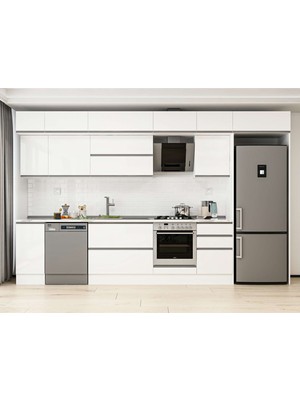 Alvinka 380X240 cm Hg_j Mutfak Dolabı Beyaz Beyaz MB-E90S40S50-2