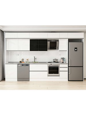 Alvinka 390X240 cm Hg_j Mutfak Dolabı Beyaz Beyaz MB-E90S60S40-3