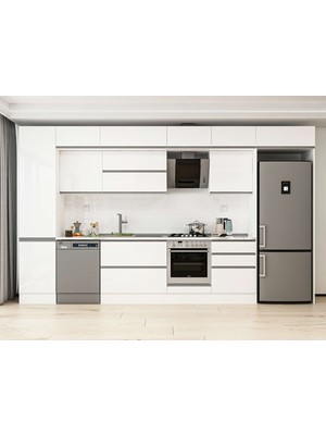 Alvinka 390X240 cm Hg_j Mutfak Dolabı Beyaz Beyaz MBB-E80B50S60-2