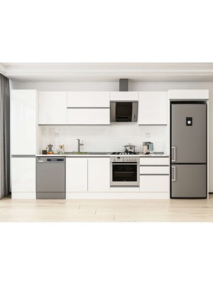 Alvinka 390X222 cm Hg_j Mutfak Dolabı Beyaz Beyaz MBB-E80B50S60-2