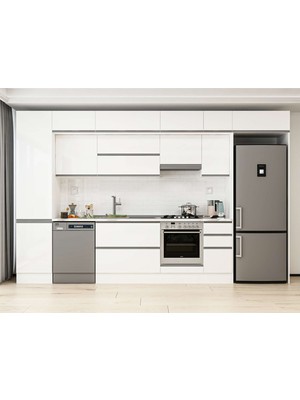 Alvinka 370X240 cm Hg_j Mdf Mutfak Dolabı Beyaz Beyaz MBB-E80B50S40-1