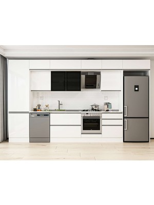 Alvinka 410X240 cm Hg_j Mutfak Dolabı Beyaz Beyaz MBB-E90B60S60-3