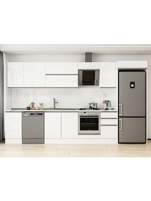 Alvinka 380X222 cm Hg_j Mutfak Dolabı Beyaz Beyaz MB-E90S45S45-2
