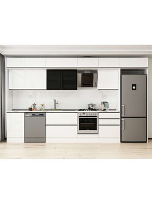 Alvinka 390X240 cm Hg_j Mutfak Dolabı Beyaz Beyaz MB-E80S50S60-3