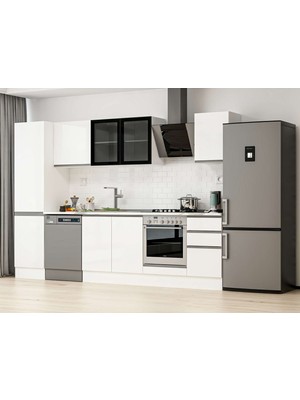 Alvinka 295X210 cm Hg_j Mutfak Dolabı Beyaz Beyaz MB-E80B50S45-3