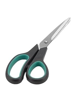 Karokstore Paslanmaz Çelik, Ergonomik Turkuaz-Siyah Tutma Kollu (20 Cm)