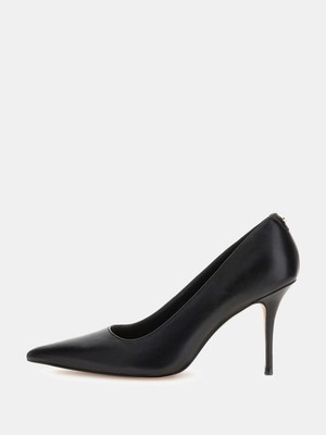 Guess Prindy Kadın Siyah Topuklu Ayakkabı FLFPRNLEA08-BLACK
