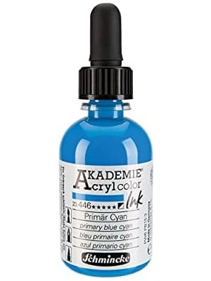 Karokstore Akademie Akrilik Mürekkep 50 ml 446 Primary Blue Cyan