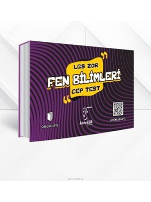 Karokstore Karekök 8. Sınıf Fen Bilimleri Zor Cep Test