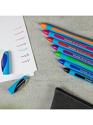 Karokstore Tükenmez Kalem Slider Memo Xb, Kapaklı Model, 0,7 Mm, Turuncu