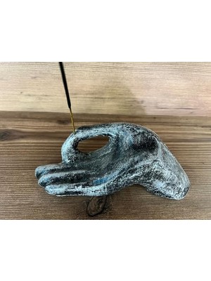 Karokstore Seb  Sertmix Top Karma Dekoratif Tütsülük (Gümüş)