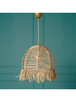 Karokstore Sarkıt Avize | Natural Eskitme Tasarım | 51-60 cm | E27 Duy | A Enerji Sınıfı | El Yapımı – Metal Gövde