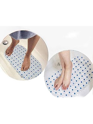 Karokstore Vantuzlu Mutfak Banyo Küvet Için Kaydırmaz Paspas (63X36CM), Çok Renkli, Medium