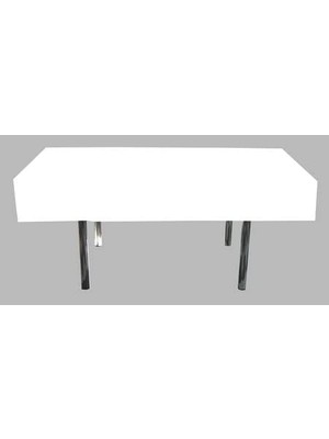 Karokstore Benim Marifetlerim - Düz Beyaz Masa Örtüsü 137 * 183