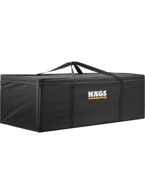 Karokstore Bahçe Mobilya Yastığı, Minderi Saklama Çantası Büyük Boy Hurç, Yatak, Yorgan, Yastık Organizer, Düzenleyici, Depolama Hurcu, Çantası, Büyük Battal Boy - 725 Lt Siyah