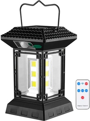 Karokstore Solar Enerjili Hareket Sensörlü ve Uzaktan Kumandalı Işıldak Dış Mekan Işık Uygun Güneş Enerjili Aydınlatma Pinik Kamp Tatil Için Bahçe,, Havuz Kenarı Aydınlatması (CL-T60)