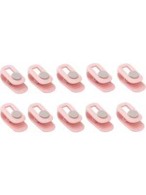 Karokstore 10’lu Yorgan Klipsi Seti | Iğnesiz Nevresim Sabitleyici Klips | Battaniye, Çarşaf, Yatak Örtüsü Kaydırmaz Klips | Çok Amaçlı U Şekilli Yorgan Tutturucu | Kaymaz, Kumaşa Zarar Vermez Pembe