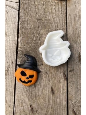 Karokstore Şapkalı Balkabağı Mum Kalıbı (Silikon)