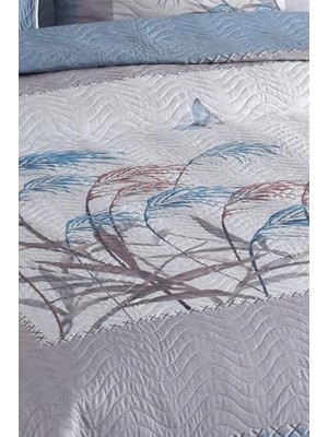 Karokstore Örtüm Pamela Çift Kişilik Kapitone Yatak Örtüsü Takımı