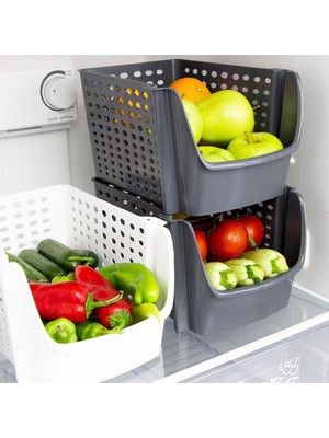 Karokstore Istiflenebilir Düzenleyici Geniş Sepet