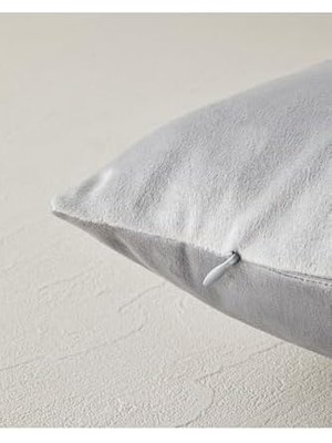 Karokstore Faultier Bebe Dekoratif Kırlent 35X55 cm Açık Gri