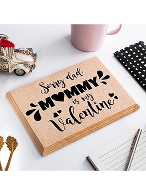 Karokstore Günü Hediyesi Esprili Mini Ahşapfoto