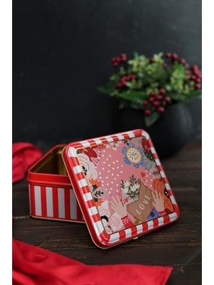 Karokstore Temalı 2'li Dekoratif Metal Kutu Seti,