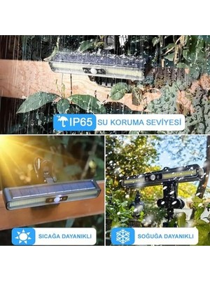 Karokstore Güneş Enerjili Hareket Sensörlü Mandallı LED AYDINLATMA/GT-SL29