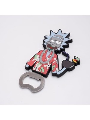 Karokstore And Morty - Collectible Lisanslı Manyetik Şişe Açacağı