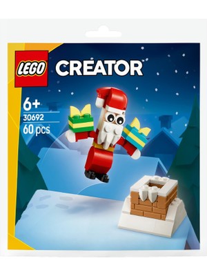 Karokstore Creator Baba ile Baca Eğlencesi 30692 – 6 Yaş ve Üzeri Erkek ve Kız Çocuklar Için Hayal Gücünü Geliştiren Oyuncak Yapım Seti, Yeni Yıl Temalı Doğum Günü Hediye Fikri (60 Parça)