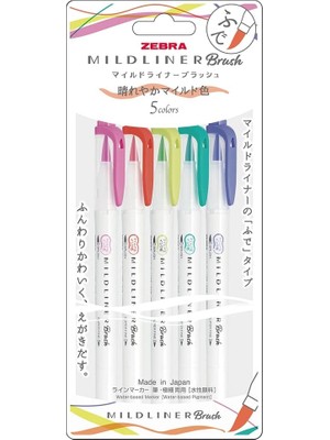 Karokstore Mıldlıner Brush Pen 5c-Hc-N Set
