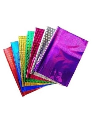 Karokstore Hediye Poşet Paketi 12X17CM Kendinde Bantlı Renkli Hediye Paketi 100&APOS;LÜ