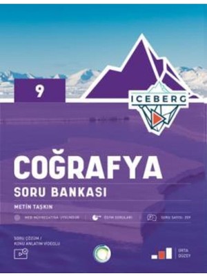Karokstore 9. Sınıf Iceberg Coğrafya Soru Bankası