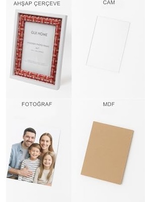 Karokstore Ahşap Resim Çerçevesi 2'li Set Halinde 13 x 18 cm Boyutunda