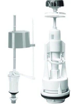 Karokstore Basmalı Su Tasarruflu Klozet Sifon Rezervuar Iç Takım Seramik