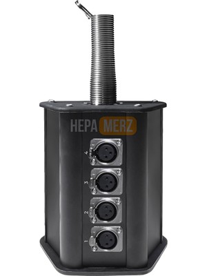 Karokstore Merz Stagebox-4 Stage Box Kutusu 4 Girişli