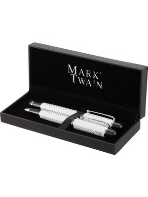 Karokstore MC-18409 Ferraghini Kalem, Gümüş/siyah