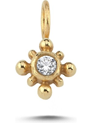 Cherry By Özkonak Pırıltı Taş Charm