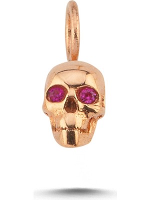 Cherry By Özkonak Pembe Göz Kuru Kafa Charm